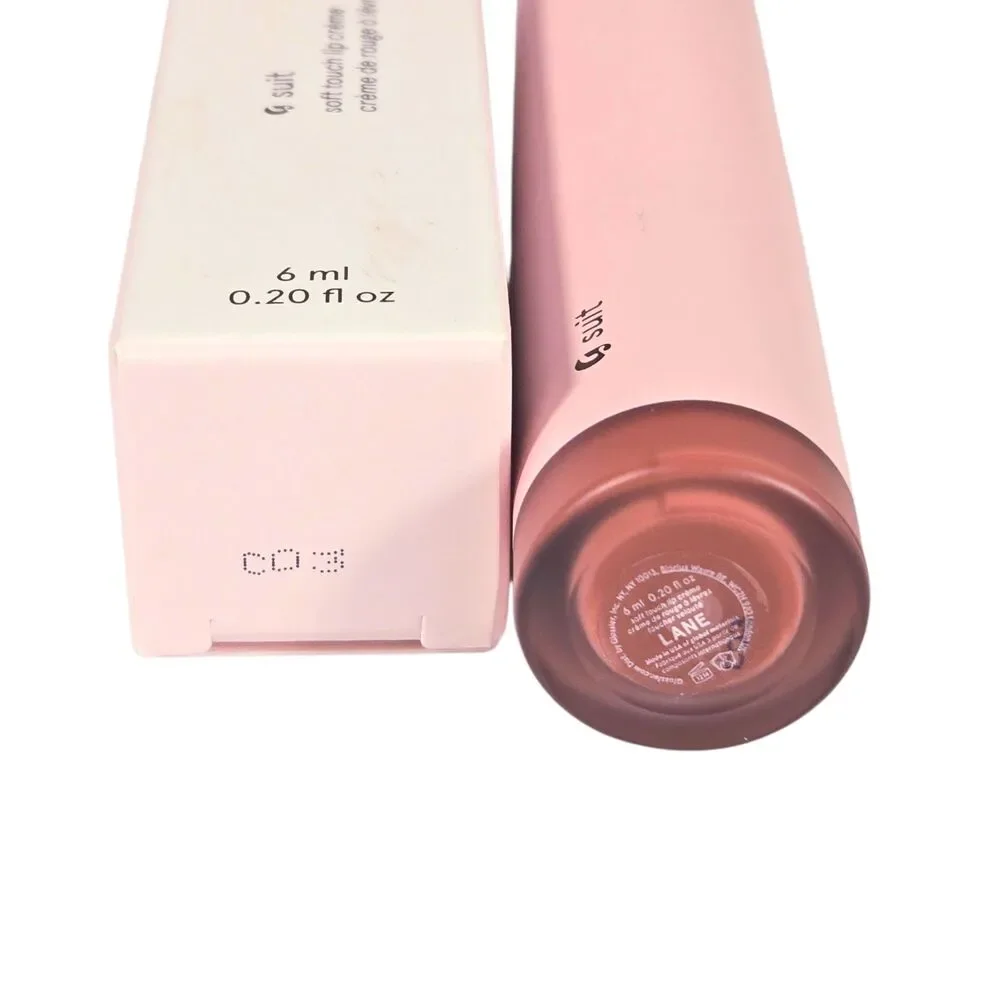 Glossier G Suit Soft Touch Lip Creme Lane 6 ml / 0.2 fl oz Neutral Mauve NIB